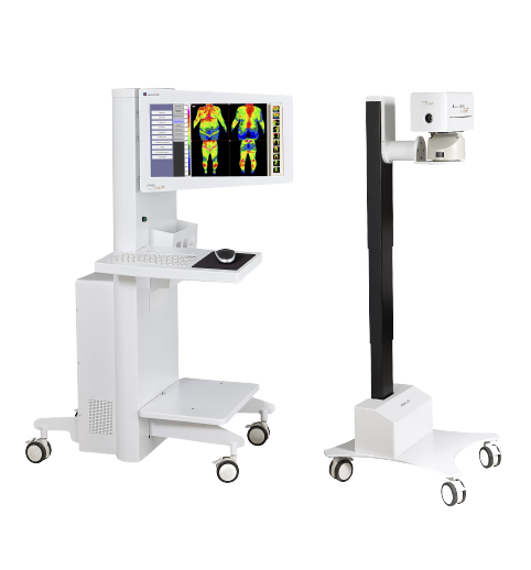Infraredd thermal
                          imaging camera with automated stand